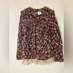 hwr monogrammed anthropologie sweater